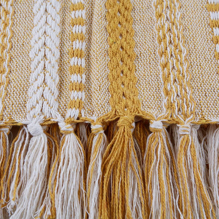 DII Throw, Cotton, Honey Gold, 50x60