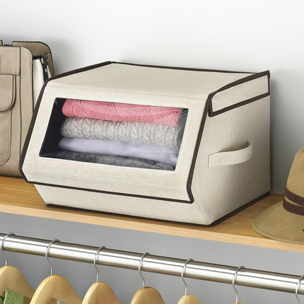 Whitmor Fashion Canvas Stackable Window Box