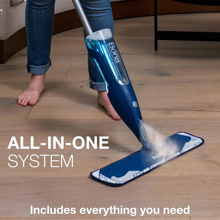 Bona Premium Spray Mop with Bona Hardwood Floor Cleaner Concentrate