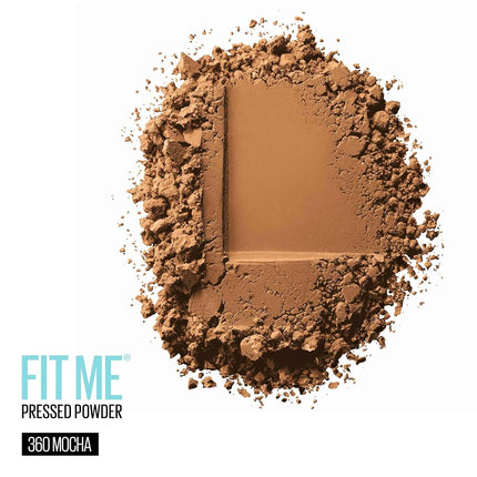 Maybelline New York Fit Me Matte Plus Poreless Powder, Mocha, 0.29 Ounce