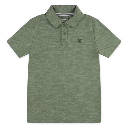 Hurley Boys' Performance Polo Shirt, Palm Green He
