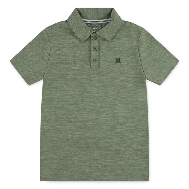 Hurley Boys' Performance Polo Shirt, Palm Green He