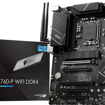 MSI PRO B760-P WiFi DDR4 ProSeries Motherboard (Su