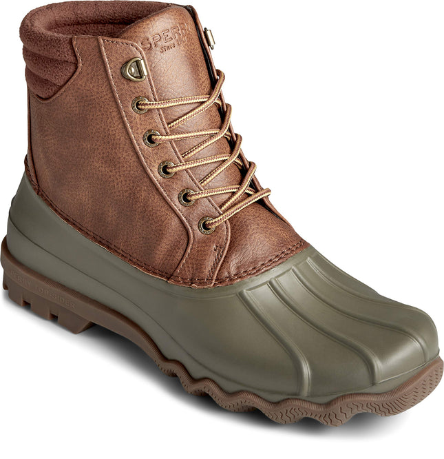 Bottes imperméables homme Sperry Top-Sider Avenue Duck, beige/olive, 7.5