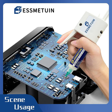 Solder Flux Glue Dispenser for 10cc Solder Flux, Extruder for Syringe Solder Flux, (Single Glue Dispenser, Solder Flux Excluded)
