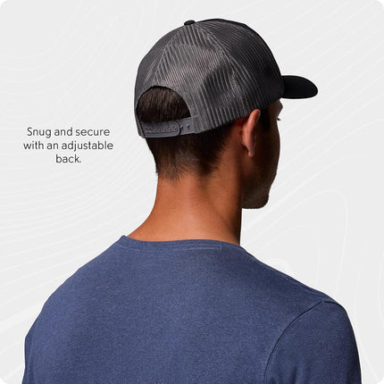 Columbia Unisex Mesh Snap Back, Snap Back Cap, Black/Sisters, One Size