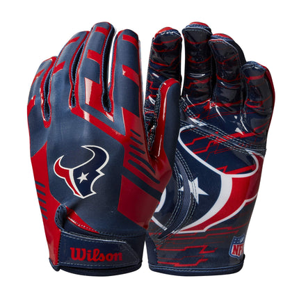 Wilson NFL Stretch Fit Football Gloves - Adult, Ho