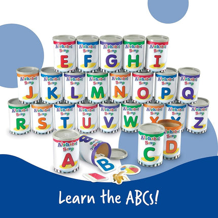 Learning Resources Alphabet Soup Sorters, Ages 4+