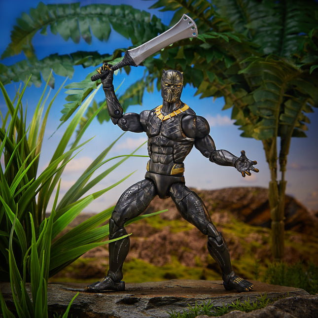 Figurine articulée Marvel Legends Black Panther - Erik Killmonger de 15 cm
