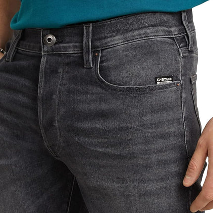 G-STAR Men's 3301 Slim Jeans, Black (Faded Black Magnet D25742-A634-C239), 40W / 34L