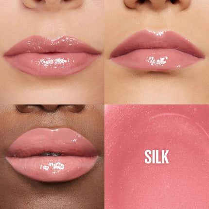 Maybelline Lifter Gloss Lip Gloss Makeup With Hyaluronic Acid, Hydrating, High Shine, Hydrated Lips, Fuller-Looking Lips, 004 SILK, 0.18 fl. oz.