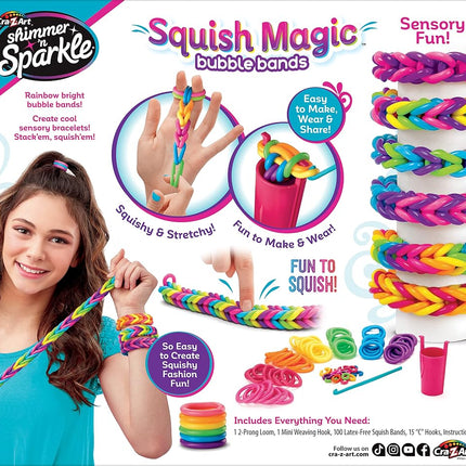CRA-Z-Art Shimmer N Sparkle Squish Magic Bubble Bands