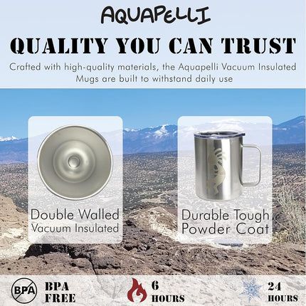 Mug isotherme Aquapelli avec poignée, 350 ml