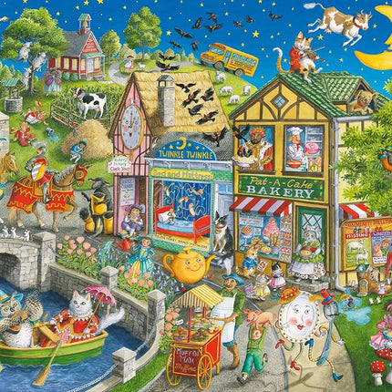 Ravensburger Mother Gooseville 1000 Piece Jigsaw P