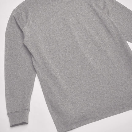 Dickies Men's Big-Tall Long Sleeve Heavyweight Crew Neck, Heather Gray, XX-Large/Tall