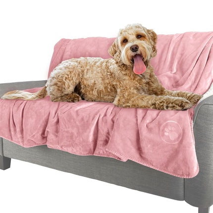PETMAKER Dog Blanket, Pink, 60” x 80”