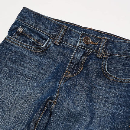The Children's Place Boys' Bootcut Jeans, Dk Jupiter, 8 Slim