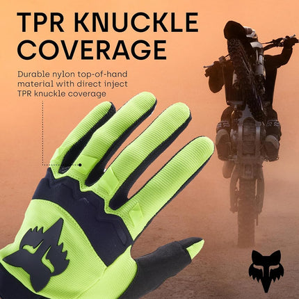 Fox Racing - Dirtpaw Gloves,Yellow,M