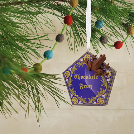 Hallmark Harry Potter Chocolate Frog and Box Christmas Ornament