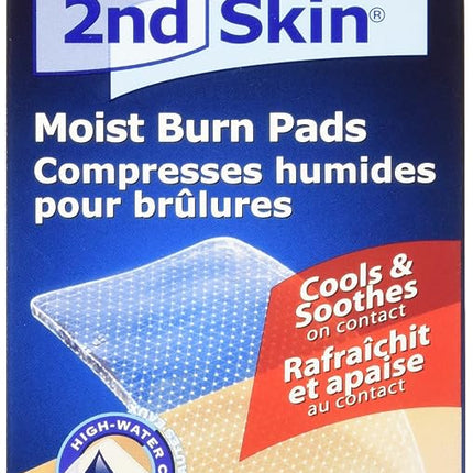 Spenco 2nd Skin Moist Burn Pads, Medium (2 x 3 Inc