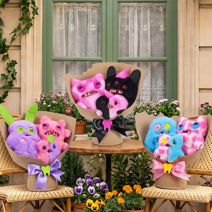 Fuggler Bouquets: 2x9 Inch + (Sasquoosh, Stinkface, Squooshface) by ZURU