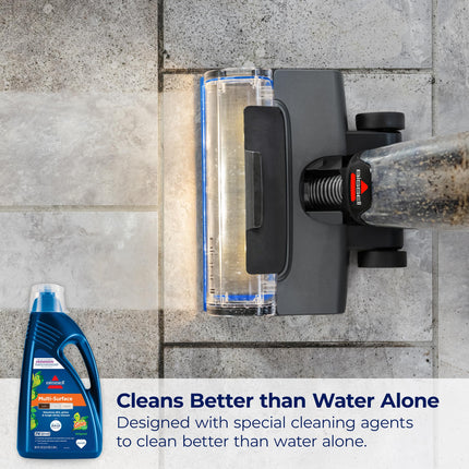 BISSELL® Multisuperficies con Febreze + Gain para dispositivos CrossWave y SpinWave, 80 oz (3445G)