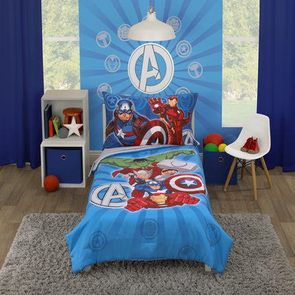 Marvel Avengers Team Blue, Red, and Green Hulk, Ca