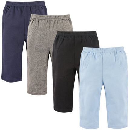Luvable Friends Baby Boys' Cotton Pants, Boy Solid