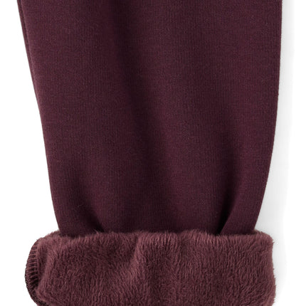 The Children's Place Baby Girls' Winter Warm Active Pants, Trolley, Large