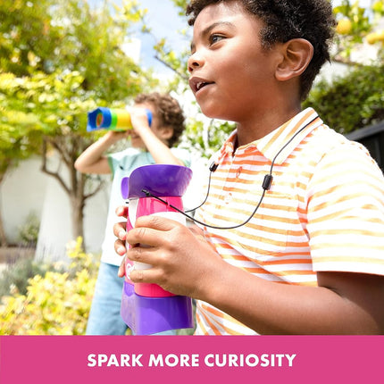 Educational Insights GeoSafari Jr. Kidnoculars, Pink: Kids Binoculars, Perfect Outdoor Play for Preschool Science