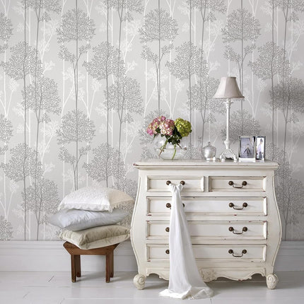 33-287 Eternal Wallpaper, Grey