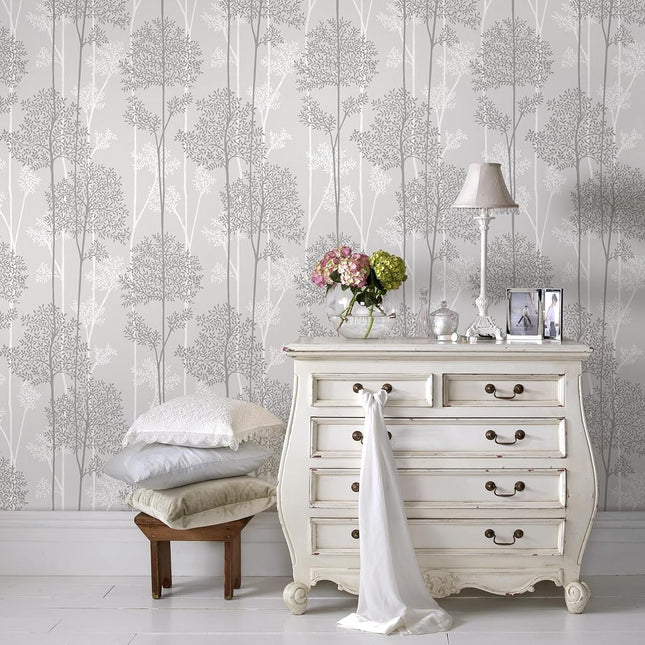 33-287 Eternal Wallpaper, Grey