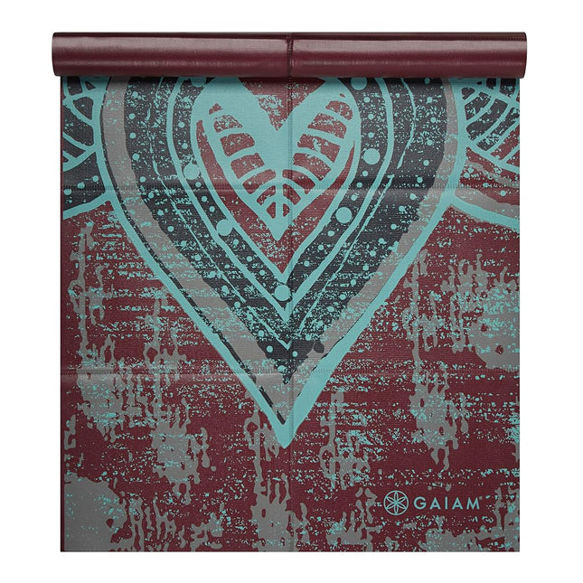 Gaiam Yoga Mat Folding Travel Fitness & Exercise M