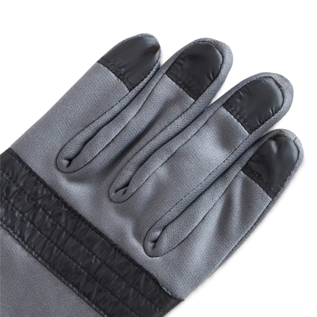 Under Armour boys Storm Fleece Gloves, (012) Pitch Gray / Black / Black, XL