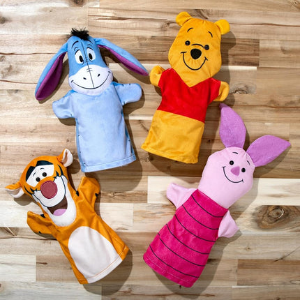 Melissa & Doug Winnie The Pooh Soft & Cuddly Hand Puppets Plush