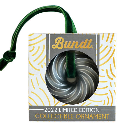 Nordic Ware Bundt Ornament Set, Silver, 2-Pieces