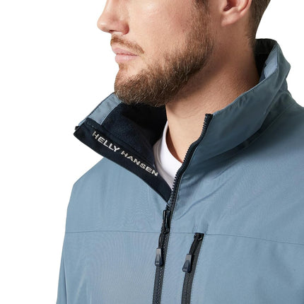Helly Hansen Men's Crew Midlayer Jacket, Navy 2.0, 2XL