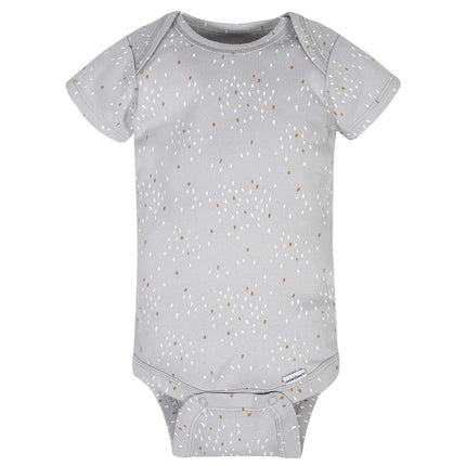 Gerber 8 Pack Baby Neutral Sheep Short Sleeve Onesies® Bodysuits