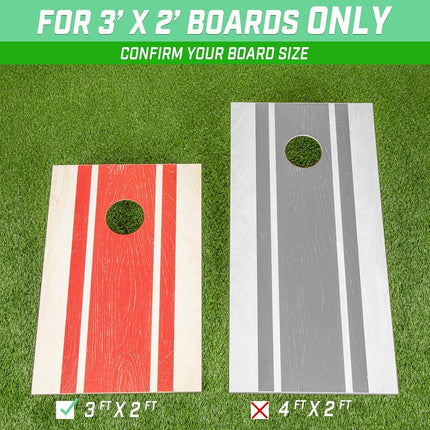 GoSports Premium Cornhole Carrying Case (Tailgate Size),Black,3' x 2'