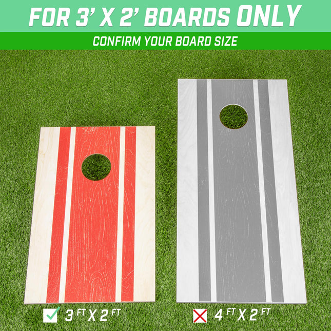 GoSports Premium Cornhole Carrying Case (Tailgate Size),Black,3' x 2'
