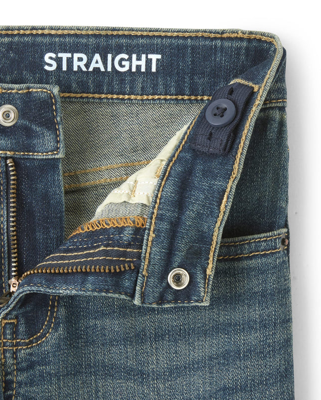The Children's Place Boys' Basic Straight Leg Jeans