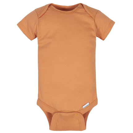 Gerber Baby Boys' 8-Pack Short Sleeve Onesies Bodysuits, Jungle Blue, 12 Months