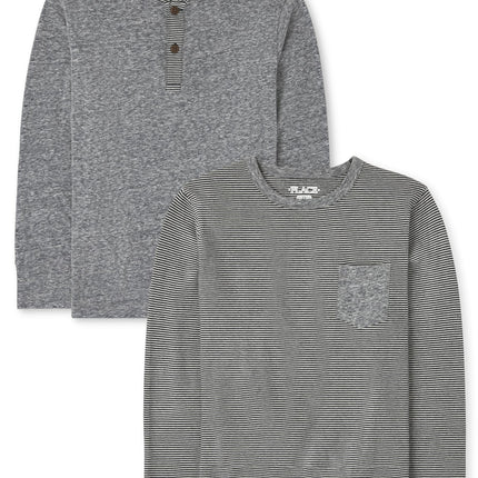 The Children's Place Boys Long Sleeve Fashion Top 