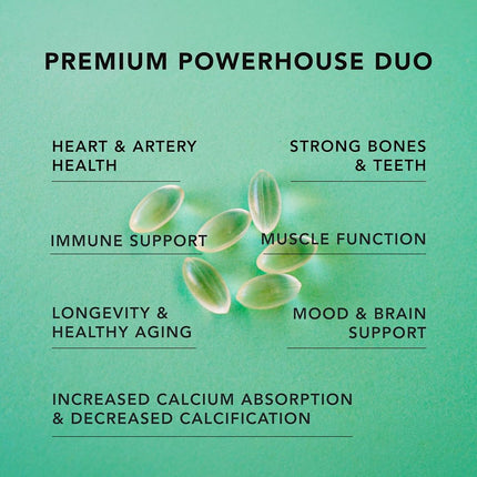 Premium Vegan D3 K2. 5000 iu Vitamin D from Algae. 100mcg All-Trans MK7 Vit K. 120 Plant-Based Carrageenan Free Softgels. Blended with Organic Coconut Oil. NO Lanolin, Gelatin, Lichen, or Soy. Non-GMO