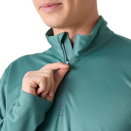 Helly Hansen Men's HH Tech 1/2 Zip 2.0, Green, M