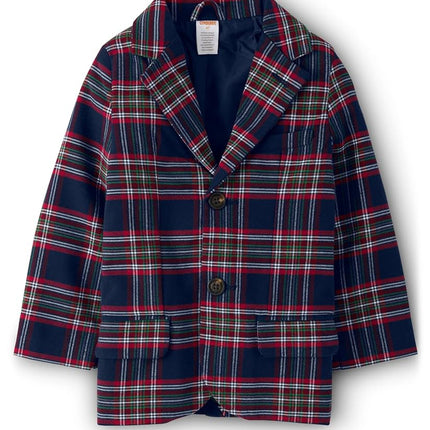 Gymboree Boys' and Toddler Blazer, Tidal Plaid, 6