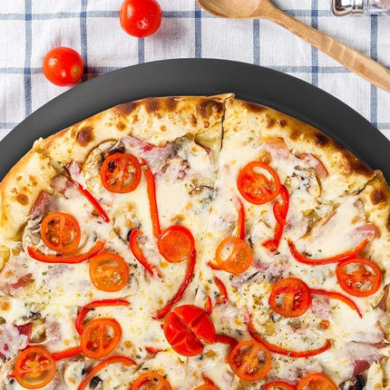 Pizza Pan with Holes, Beasea 11 Inch Nonstick Aluminum Alloy Round Vented Pizza Pans Pizza Crisper Pan Pizza Baking Tray Bakeware for Home Restaurant Kitchen
