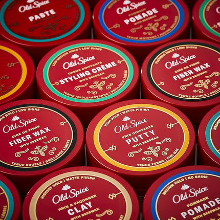 Old Spice Hair Styling Putty for Men, 2.22 Oz, Twin Pack, 2.22 ounces