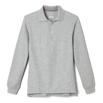 French Toast Big Pique Polo Shirt with Long Sleeve