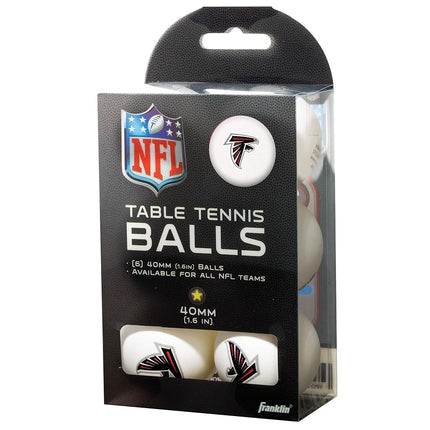 Franklin Sports NFL Atlanta Falcons Table Tennis Balls